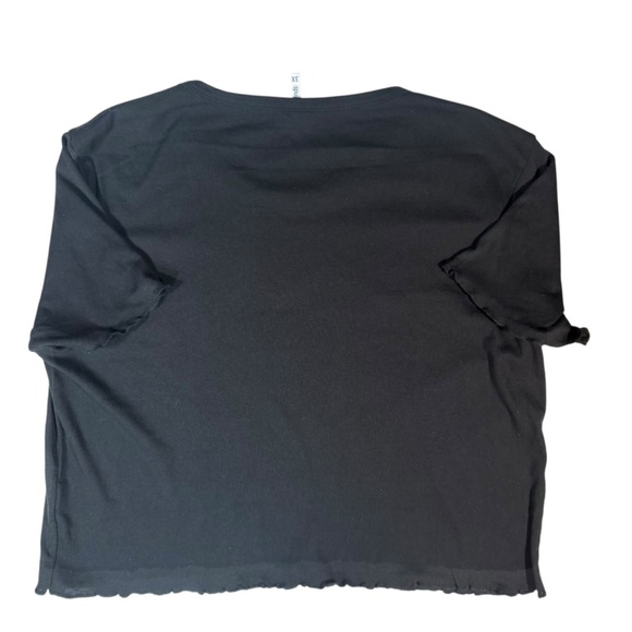 Graphic Black Crop Top Lil Wayne - Picture 5 of 8